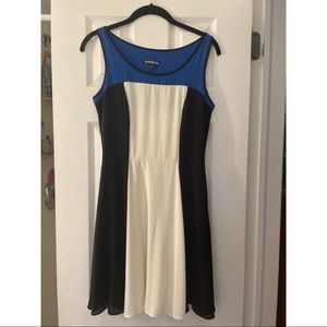 Express Color Block Dress